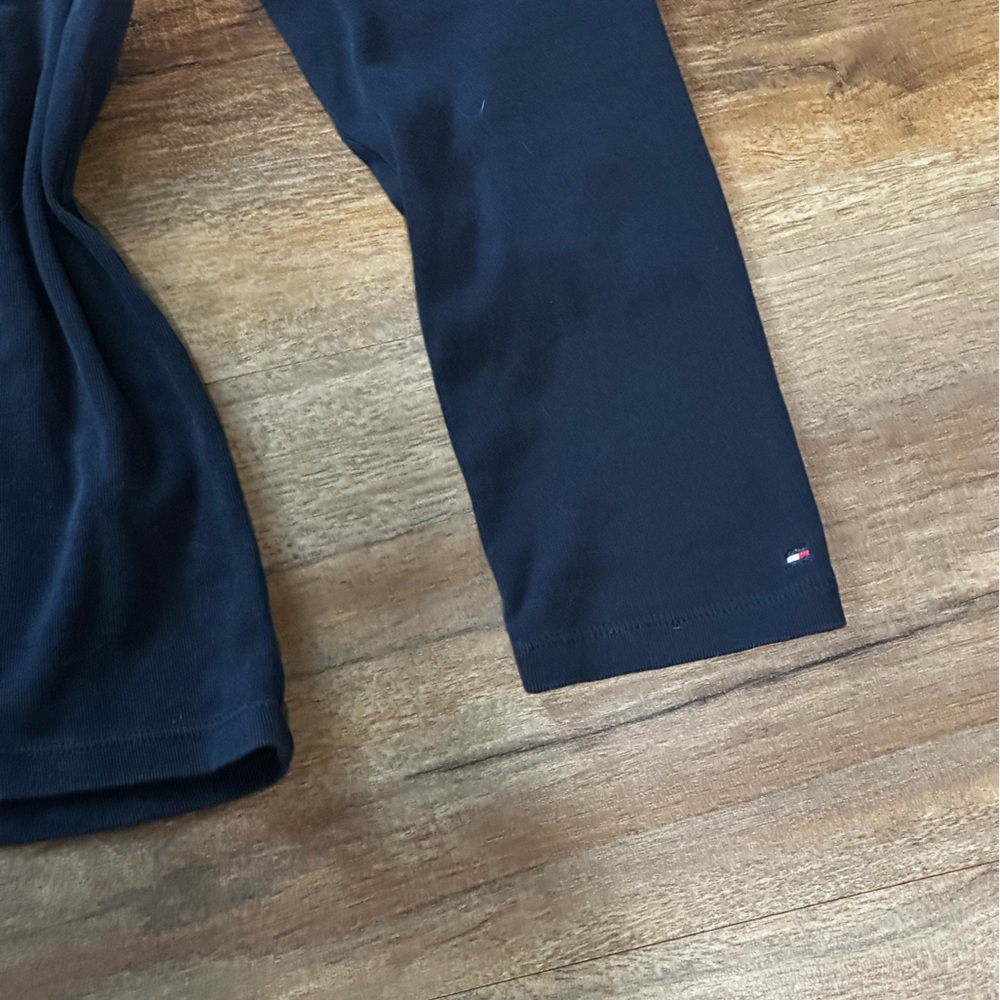 VINTAGE Tommy Hilfiger Navy Tee - Picture 3 of 4